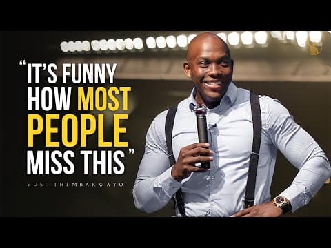 This Speech Will Make You Wake Up In Life And Work On Yourself | Vusi Thembakwayo | Motivation thumbnail
