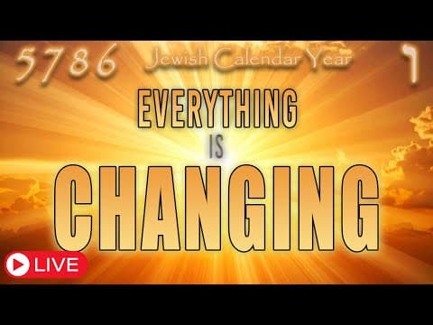 Jewish Calendar Year 5786 | Everything Is Changing | Eric Burton thumbnail