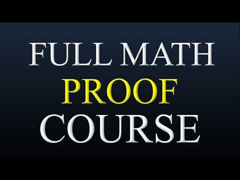 Intro To Math Proofs (Full Course) thumbnail