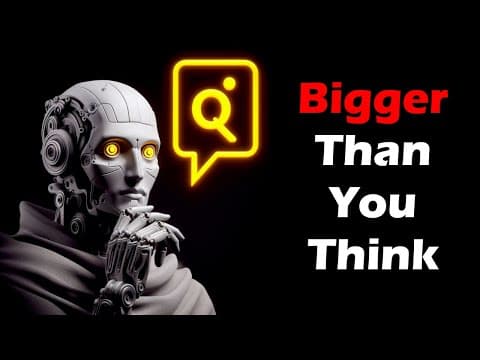 OpenAI's Q* is the BIGGEST thing since Word2Vec... and possibly MUCH bigger - AGI is definitely near thumbnail