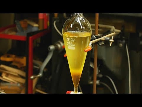 Olestra (zero calorie cooking oil) - chemical synthesis and taste test thumbnail