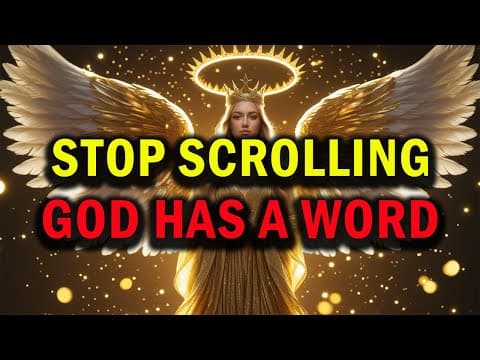 CHOSEN ONES: YOU'VE ASKED FOR A SIGN — HERE'S GOD'S ANSWER 🕊️ thumbnail