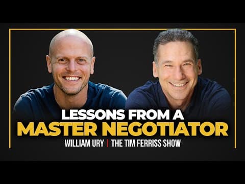 Master Negotiator William Ury — Strategies and Stories from Warren Buffett, Nelson Mandela, & More thumbnail