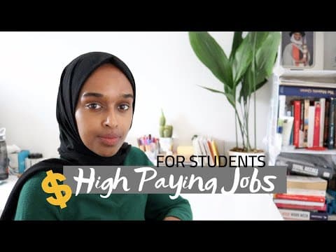 HIGH PAYING JOBS For University & College Students 2019 thumbnail