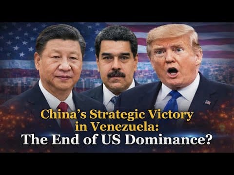 China's Strategic Victory in Venezuela: The End of US Dominance? thumbnail