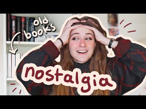going through my old bookshelves *YA nostalgia intensifies* thumbnail