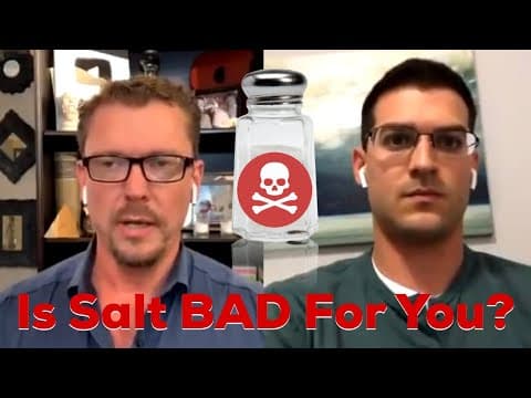 Is Salt BAD For You? Dr DiNicolantonio, Author of The Salt Fix thumbnail