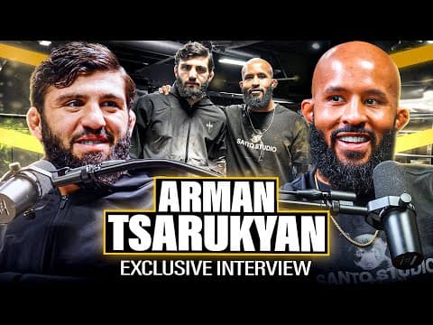 ARMAN TSARUKYAN SOUNDS OFF on PADDY vs GAETHJE, GRAPPLING MMA GURU! | EXCLUSIVE INTERVIEW! thumbnail
