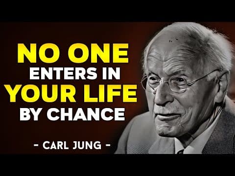 People DO NOT Come Into Our Lives By CHANCE | Carl Jung's WARNING | CARL JUNG PHILOSOPHY  thumbnail