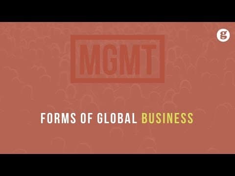 Forms of Global Business thumbnail
