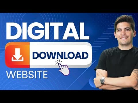 How To Make a Digital Download Website with WordPress 2023 (In 60 Minutes) thumbnail