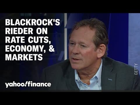 BlackRock's Rick Rieder on why the Fed will cut rates in December thumbnail