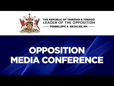 Opposition Press Conference - Wednesday 8th October, 2025 thumbnail