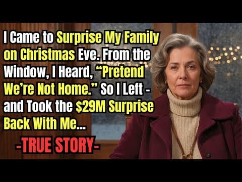 HER TRUE STORY FROM NEW YORK 👵💔 I Came to Surprise My Family on Christmas Eve. From the Window, I... thumbnail