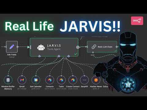 I built JARVIS from Iron Man with AI (NO CODE!) thumbnail