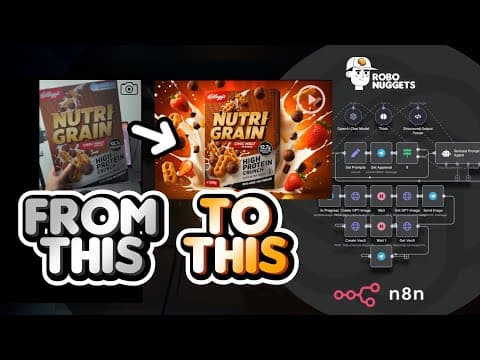 This Veo3 System makes $100,000 VFX Adverts for YOUR Brand, instantly (n8n No Code AI Automation 🥚) thumbnail