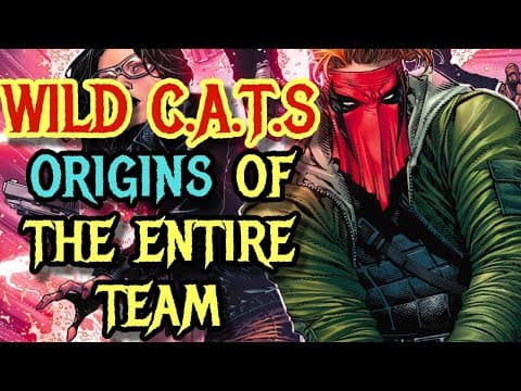 WildC.A.T.s  Origin -  Most Underloved Superhero Teams Of All Time, With A Brilliant Set Of Members thumbnail