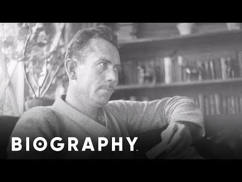 John Steinbeck - Nobel Prize Author | Mini Bio | BIO thumbnail