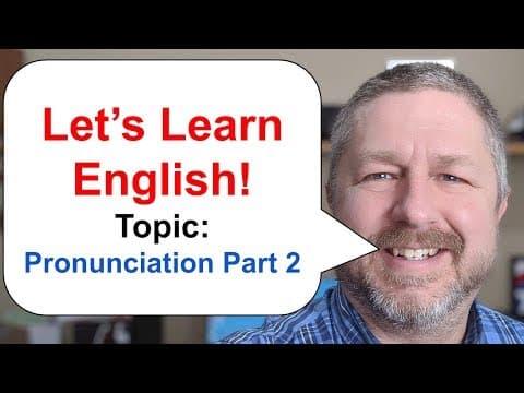 How to Improve Your English Pronunciation for Better Understanding thumbnail