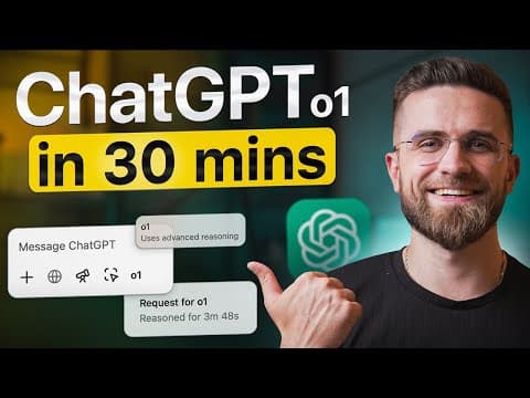The ULTIMATE ChatGPT o1 Guide 2025: How to Use Chat GPT For Beginners thumbnail