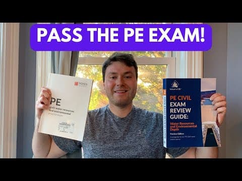 How to Pass the PE Civil Exam Effectively thumbnail