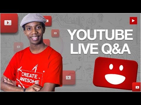 Why You're Losing Subscribers on YouTube and Advice for Small YouTubers: #YouTube LIVE Q&A thumbnail