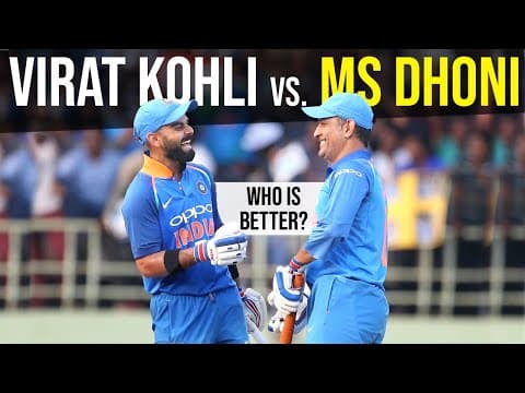 Who Is the Better Leader: MS Dhoni or Virat Kohli? thumbnail
