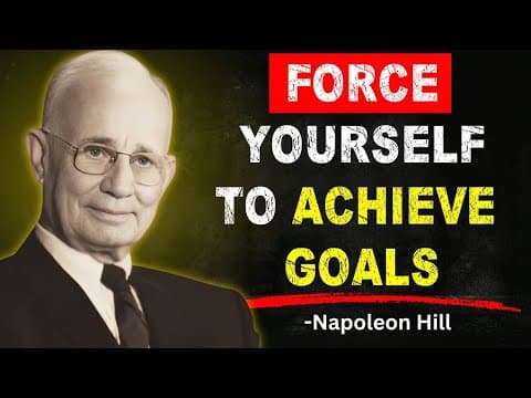 Napoleon Hill - Force Yourself To Take Action thumbnail
