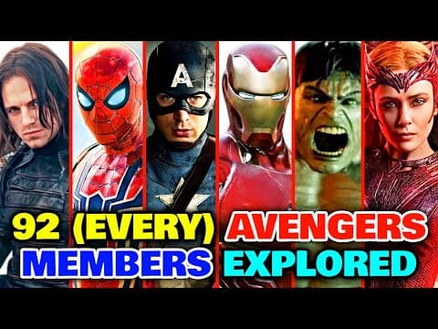 What Are the Members of the Avengers Team? thumbnail