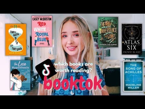 reviewing 23 popular booktok books ✨ which ones are worth your time? thumbnail