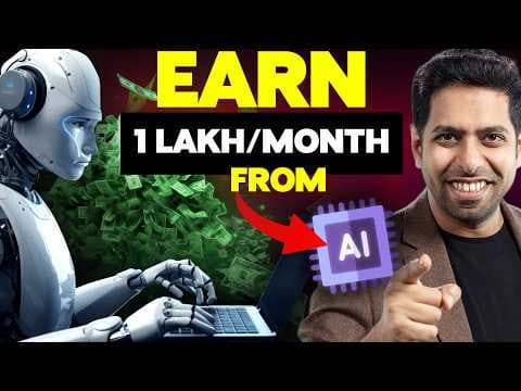 12 Income Ideas to Earn Rs. 1 Lakh per month from AI | by Him eesh Madaan thumbnail