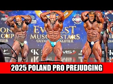 2025 Poland Pro Prejudging Open Bodybuilding thumbnail