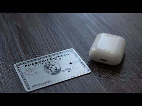 How I Got FREE Airpod Pros With The Amex Platinum Card thumbnail