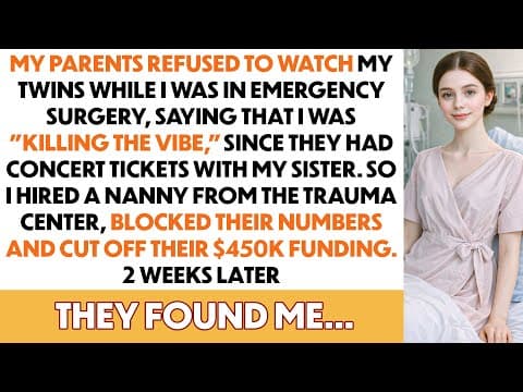 My Parents Refused To Care For My Twins During Surgery—Their Faces When My Uncle Spoke Priceless... thumbnail
