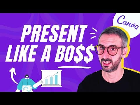 7 Tips to DELIVER Better Presentations With Canva thumbnail