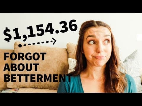 Grow Your Dough Challenge | I Forgot About Betterment thumbnail