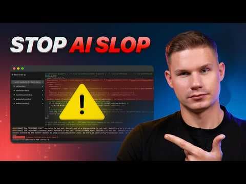 My AI Coding Workflow That Actually Works in Production (Template Included!) thumbnail