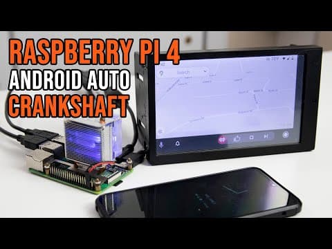 How to Set Up Android Auto on Raspberry Pi 4 with Crankshaft thumbnail