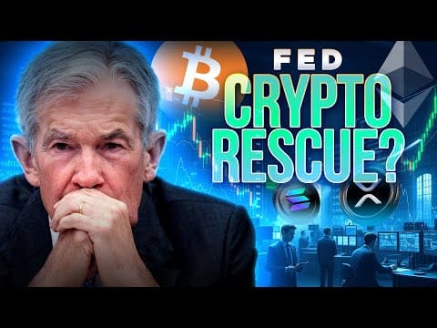Fed Crypto Rescue Soon?🚨Crypto Market Update thumbnail