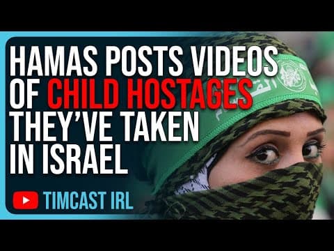Hamas POSTS VIDEOS Of CHILD HOSTAGES They’ve Taken In Israel thumbnail