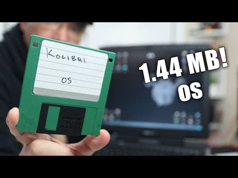 What Can You Do With an OS on a 1.44MB Floppy Disk? thumbnail