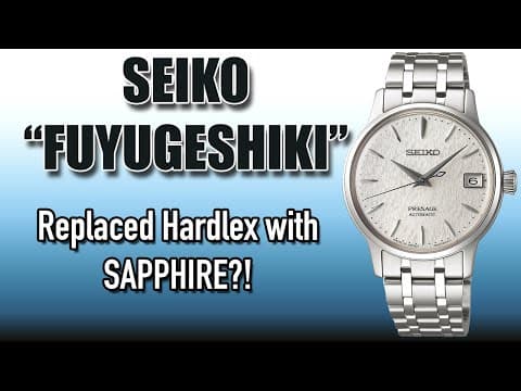 ❄️ Limited Edition Seiko Presage | Fuyugeshiki Cocktail Time | Snowflake Dial Alternative Review ❄️ thumbnail