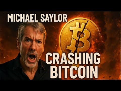 Did Saylor & JP Morgan Just Crash Bitcoin? thumbnail