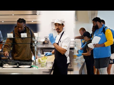 Everything It Takes To Feed An NFL Team | LA Chargers thumbnail