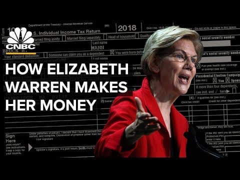 How Elizabeth Warren Makes Money thumbnail