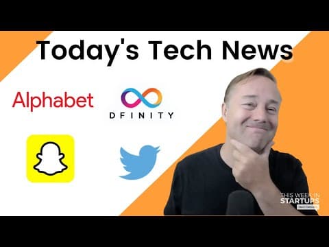Dfinity’s ICP crypto complaint, Snap/Twitter earnings, China’s e-learning crackdown & more | E1252 thumbnail