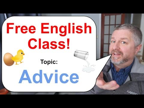 What Are Common English Idioms for Giving Advice? thumbnail