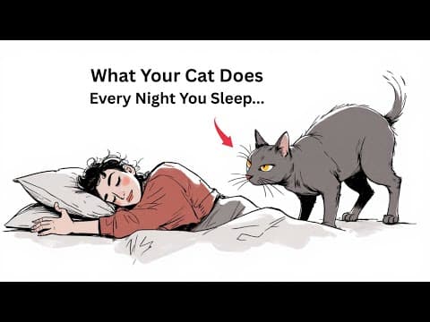 The One Strange Thing Your Cat Does Every Night While You Sleep (You’ll Be Shocked!) thumbnail