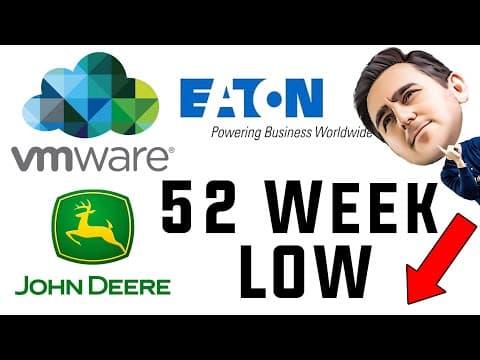 What Stocks Hit a 52-Week Low and Are They Worth It? thumbnail