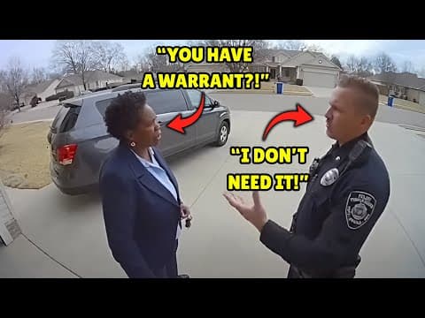 This Is What Happens When Racist Cop Arrests a Black Judge in Front of Her Kids — Without a Warrant thumbnail